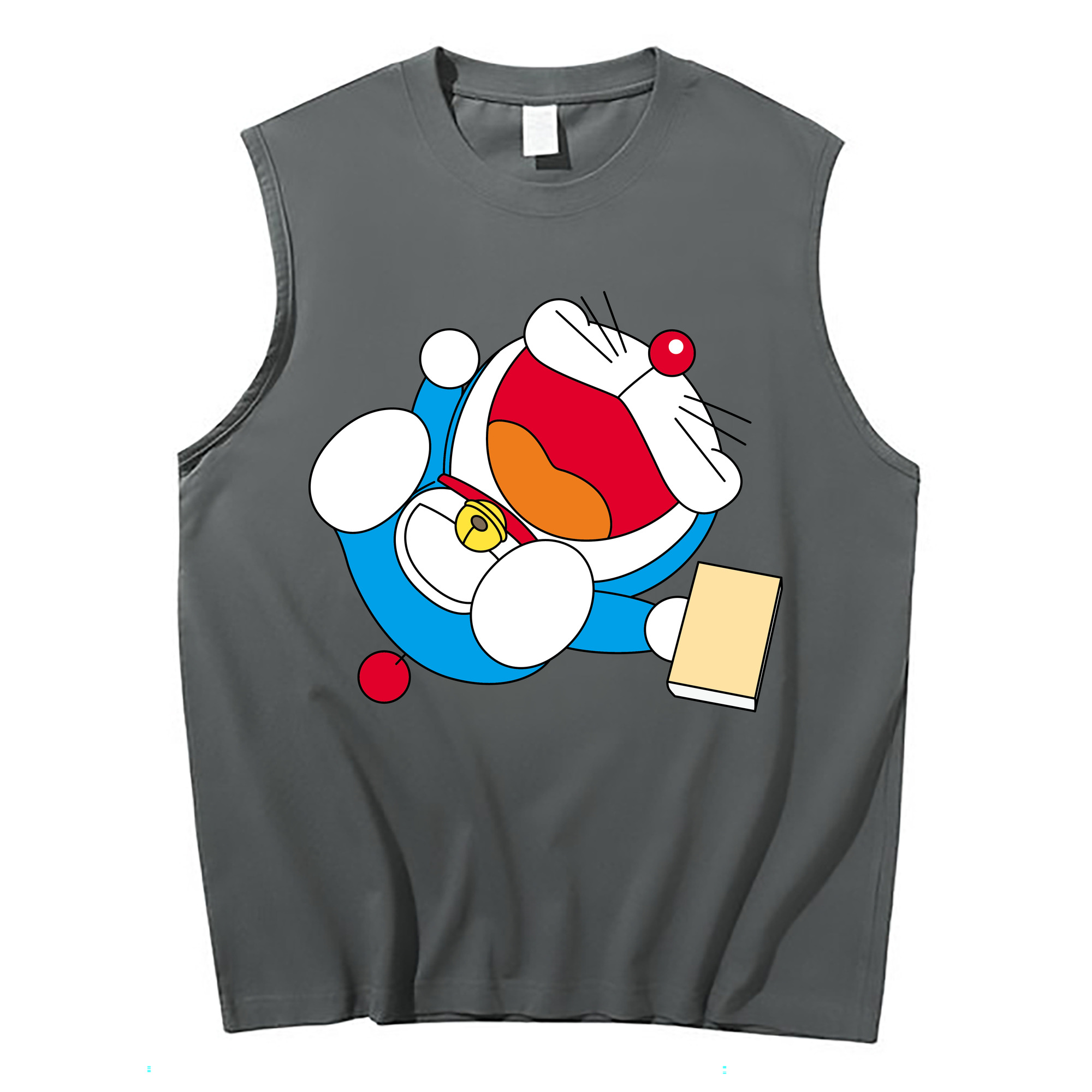 （画像用） ドラえもん Doraemon コットン100％タンクトップ（フロントプリント）